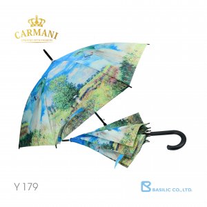 Carmani  莫內_撐傘的女人_雨傘